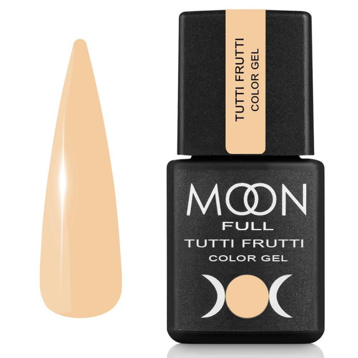 Гель-лак Moon Full Tutti Frutti Color Gel №923, світло-персиковий, 8 мл