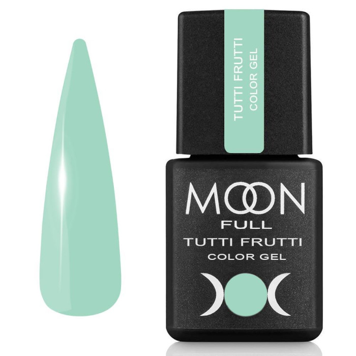 Гель-лак Moon Full Tutti Frutti Color Gel №927, ментоловий, 8 мл