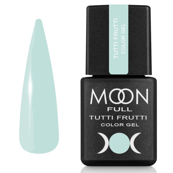 Гель-лак Moon Full Tutti Frutti Color Gel №934, м'ятний, 8 мл