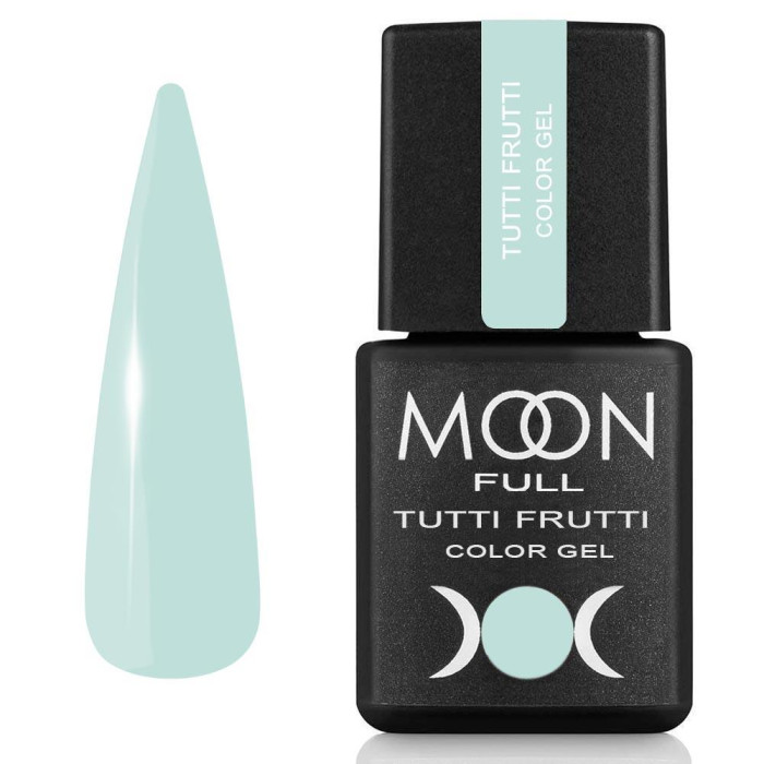Гель-лак Moon Full Tutti Frutti Color Gel №934, м'ятний, 8 мл