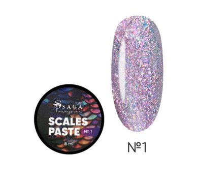 SAGA Professional Scales Paste №01 - гель-паста, бузкова, 5 мл