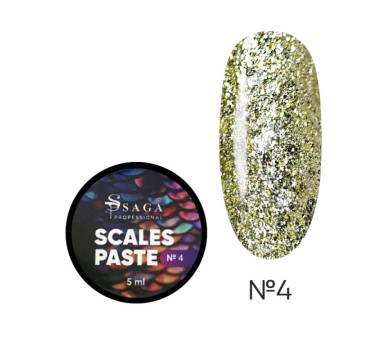 SAGA Professional Scales Paste №04 - гель-паста, золота, 5 мл