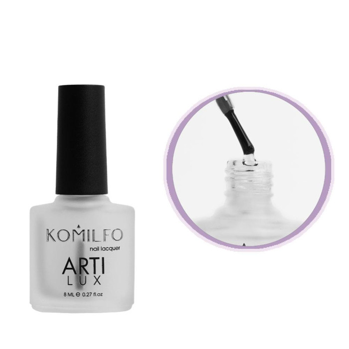 Komilfo ArtiLux Fast Dry Top - быстросохнущий закрепитель для лака, 8 мл