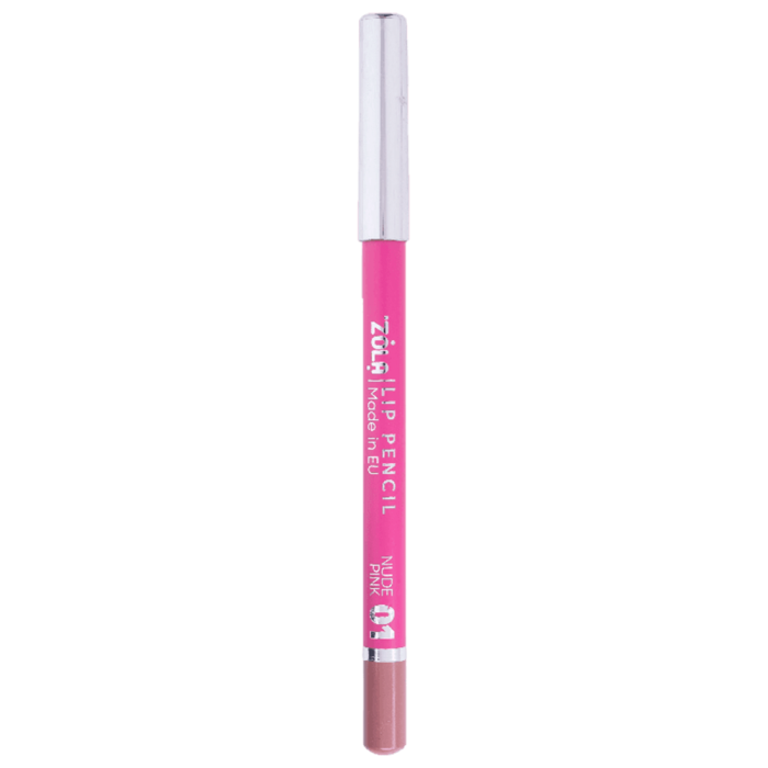 Олівець для губ ZOLA Lip Pencil 01, Nude Pink (нюдовий рожевий)