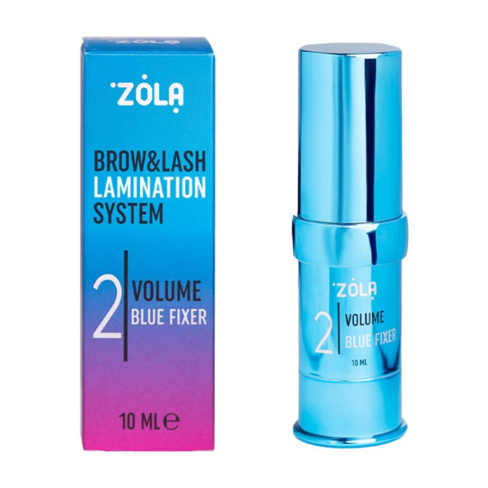 ZOLA состав №2 для ламинирования Volume Blue Fixer, 10 мл
