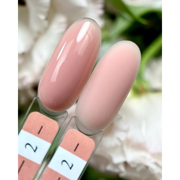 Crooz Liquid Polygel French №02 - рідкий полігель, теплий кораловий, 15 мл