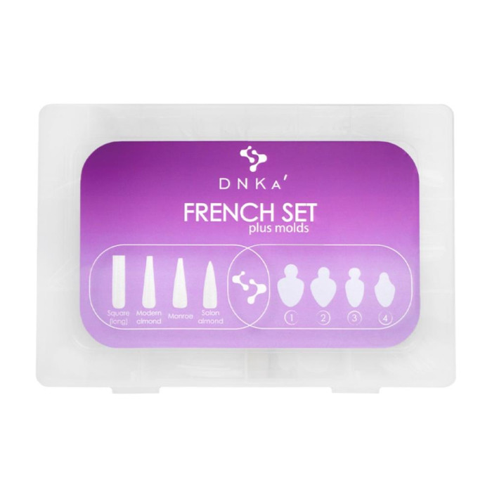 Верхні форми + молди DNKa French Set Plus Molds, 192/96 шт.
