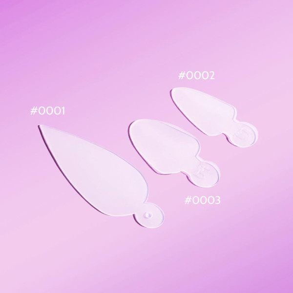 Силіконові молди DNKa Professional Nail Molds #0001, 36 шт.
