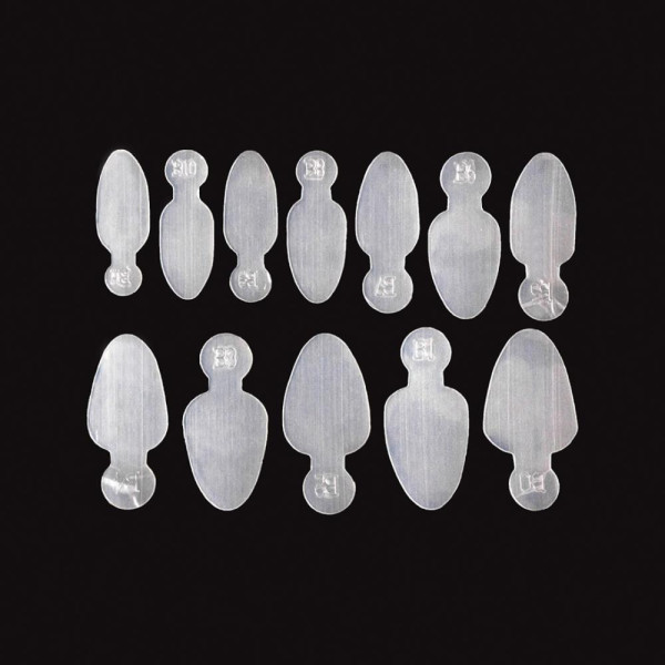 Силіконові молди DNKa Professional Nail Molds #0003, 36 шт.