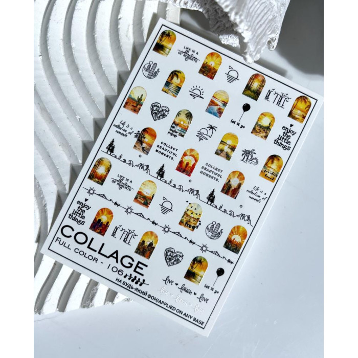 Слайдер-дизайн Collage Full Color-106