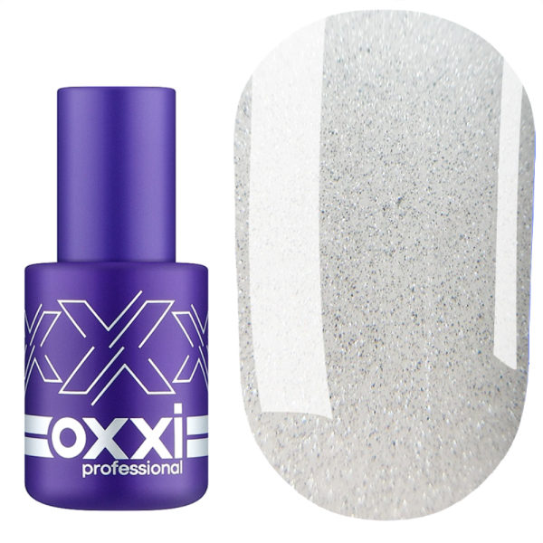 Гель-лак котяче око OXXI Professional Crystal Cat №004, срібна, 10 мл