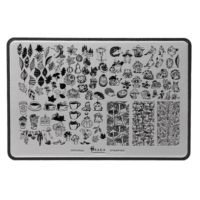 Пластина для стемпінгу SAGA Professional №11 "Animal", тварини