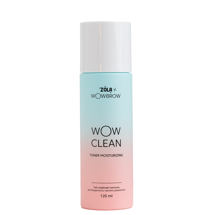ZOLA x WowBrow Wow Clean - професійний очисний тонер для очей, 120 мл (до 12. 2026)