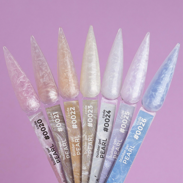 DNKa Builder Gel №22 Pearl - гель конструювальний, ніжно-персиковий перламутр, 30 мл