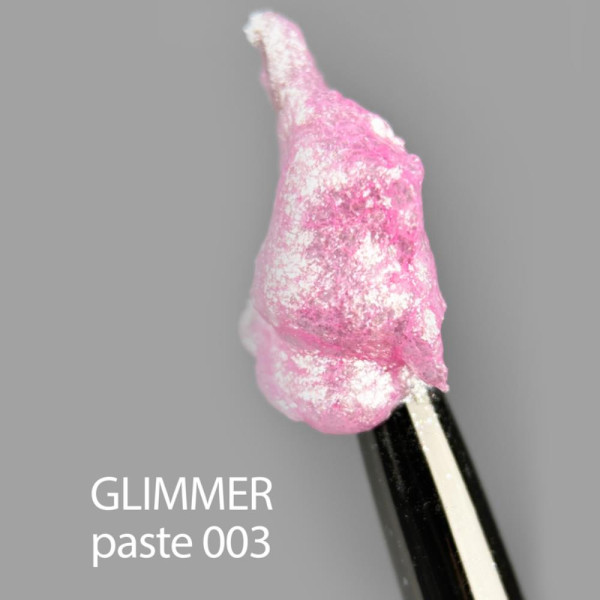 Паста для дизайну ART Glimmer Paste №003, перлинно рожевий, 5 мл