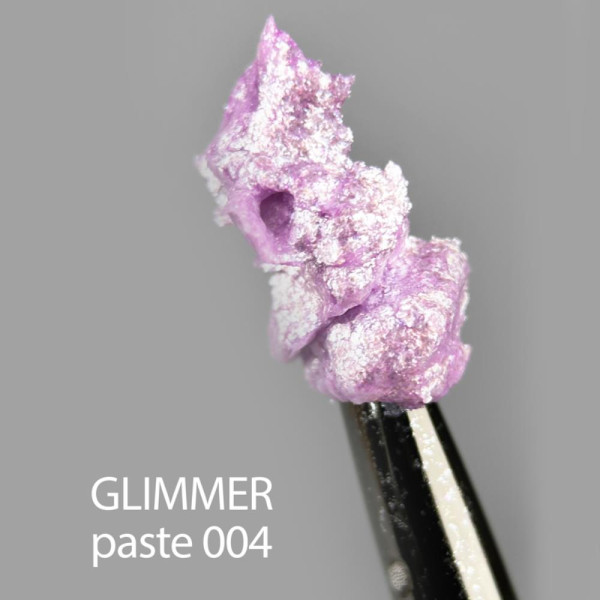 Паста для дизайну ART Glimmer Paste №004, перлинно бузковий, 5 мл