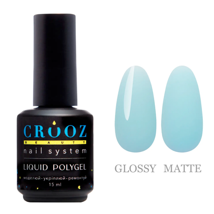 Crooz Liquid Polygel №10 - рідкий полігель, м'ятний, 15 мл