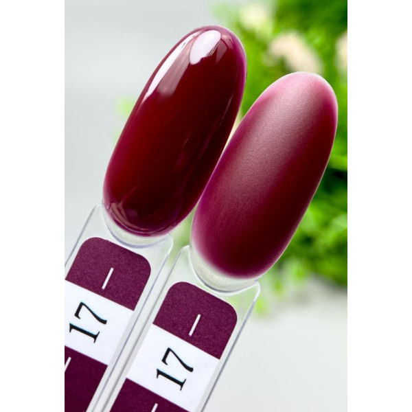 Crooz Liquid Polygel №17 - рідкий полігель, винний, 15 мл