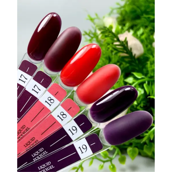 Crooz Liquid Polygel №17 - рідкий полігель, винний, 15 мл