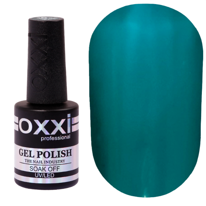Гель-лак витражный Oxxi Professional Crystal Glass №03, зелёный, 10 мл