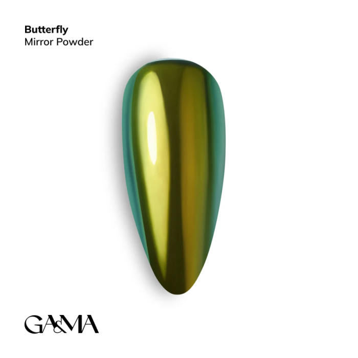 Втирка GA&MA Mirror Powder Butterfly - батерфляй, 0,3 г