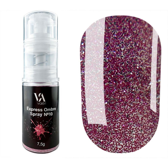 Valeri Express Ombre Spray №10 - експрес-омбре спрей, фуксія, 7,5 г