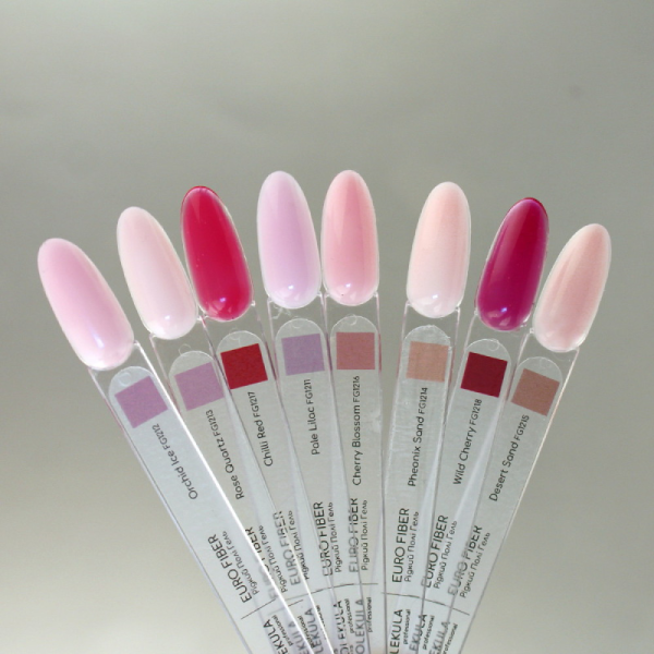 Molekula Euro Fiber Gel FG1211 Pale Lilac - жидкий полигель, бледно-сиреневый, 12 мл