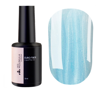 Molekula Euro Fiber Gel № W04 Sea Breeze - рідкий полігель, морський бриз, 12 мл