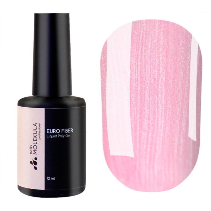 Molekula Euro Fiber Gel № W07 Bright Topaz - рідкий полігель, яскравий топаз, 12 мл