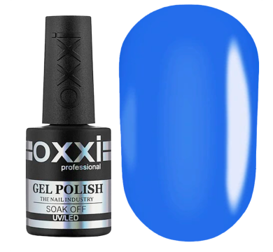 Гель-лак вітражний Oxxi Professional Crystal Glass №02, синій, 10 мл
