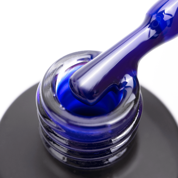 Гель-лак вітражний Oxxi Professional Crystal Glass №02, синій, 10 мл