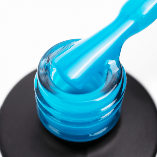 Гель-лак вітражний Oxxi Professional Crystal Glass №05, блакитний, 10 мл
