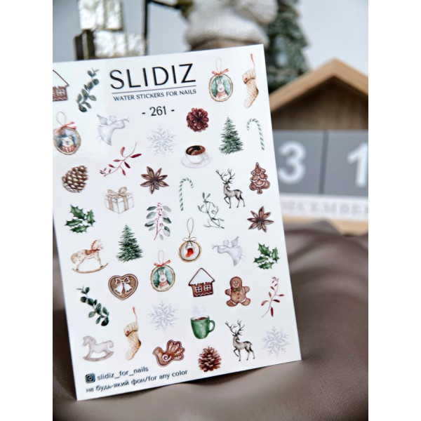 Слайдер-дизайн SLIDIZ №261, Новий рік