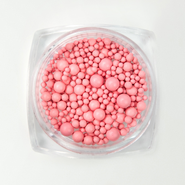 Бульйонки для декору Puffy Dot Siller PINK, 5 г