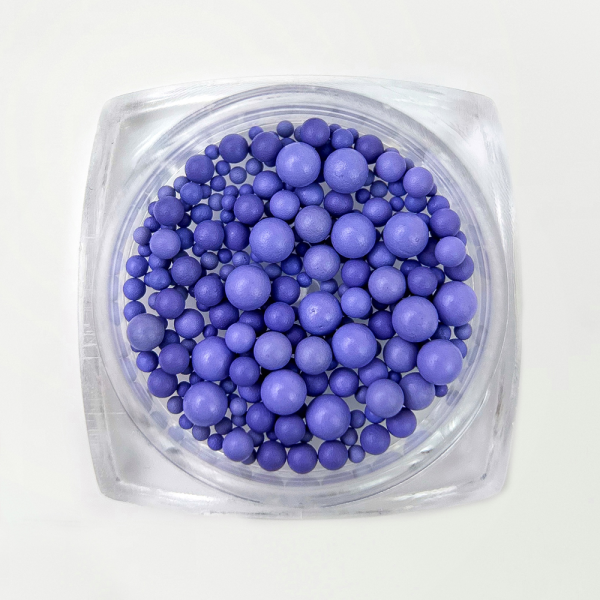Бульонки для декора Puffy Dot Siller PURPLE, 5 г