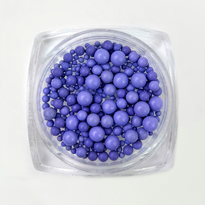 Бульонки для декора Puffy Dot Siller PURPLE, 5 г