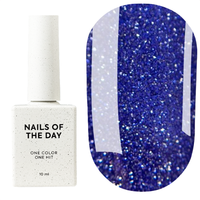 Гель-лак світловідбивний NAILSOFTHEDAY №318 Bombay, синій, 10 мл