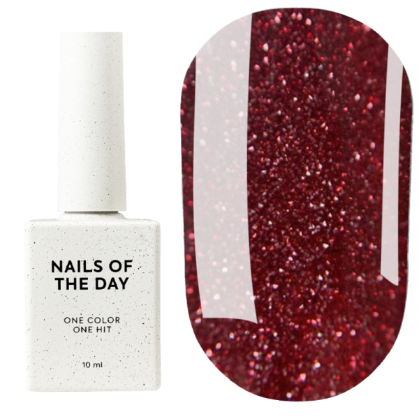 Гель-лак світловідбивний NAILSOFTHEDAY №363 Negroni, бордо, 10 мл