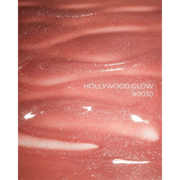 DNKa Builder Gel №30 Hollywood Glow - гель конструюючий, світловідбиваючий, рожевий, 30 мл