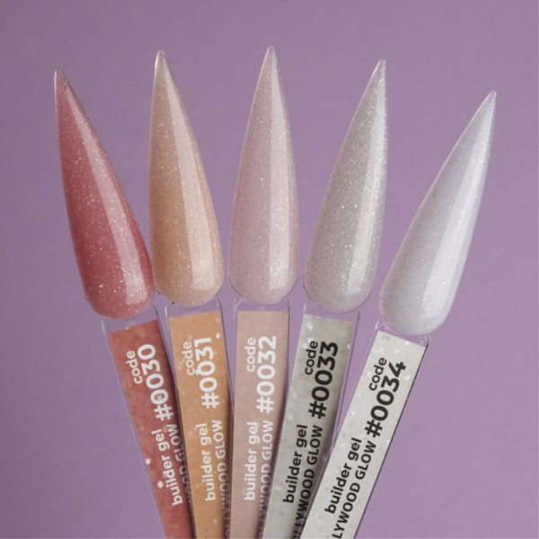 DNKa Builder Gel №30 Hollywood Glow - гель конструюючий, світловідбиваючий, рожевий, 30 мл