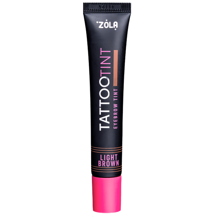 ZOLA Tattoo Tint Light Brown - фарба для брів та вій, світло-коричнева, 15 мл