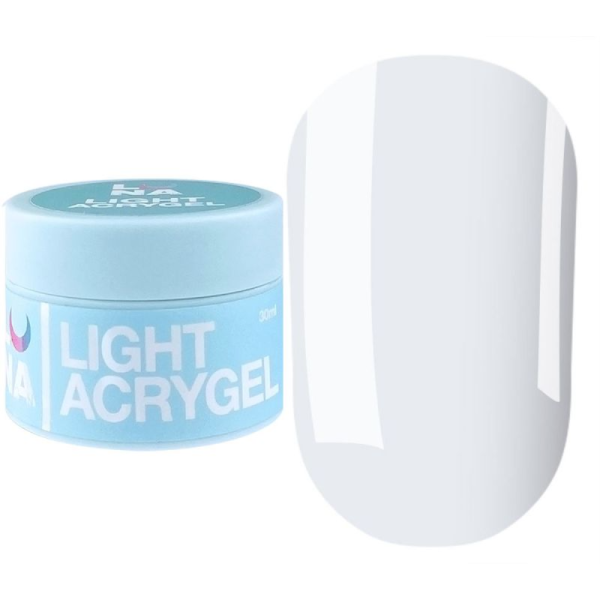 Рідкий акрил-гель LUNA Light Acrygel №01, прозорий, 30 мл