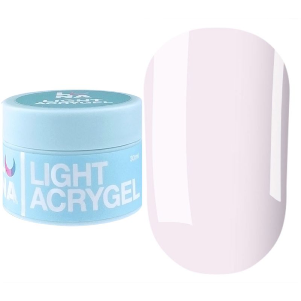 Рідкий акрил-гель LUNA Light Acrygel №03, молочний, 30 мл