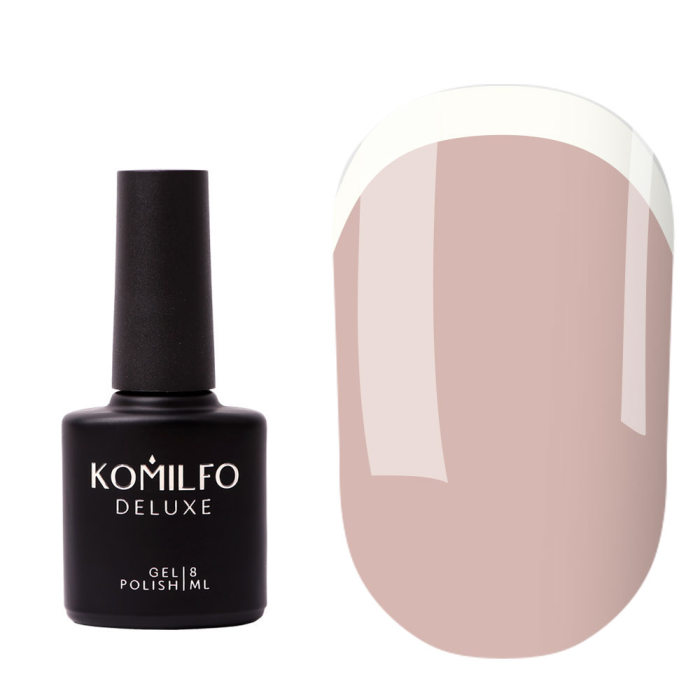База для френчу Komilfo Color French Base "Skin" №025, бежева, 8 мл