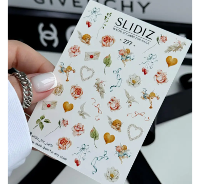 Слайдер-дизайн SLIDIZ №277, романтика, квіти