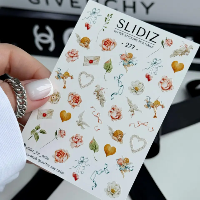 Слайдер-дизайн SLIDIZ №277, романтика, цветы