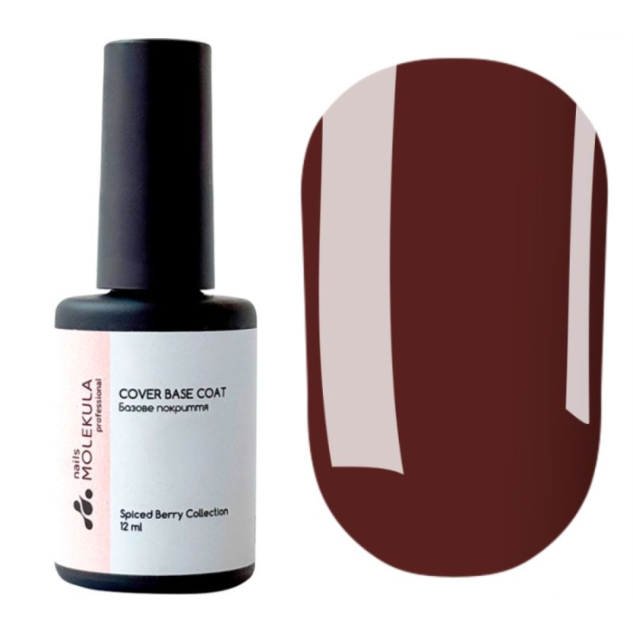 База камуфлирующая Molekula Cover Base Spiced Berry Collection SP05, рубиновое вино, 12 мл