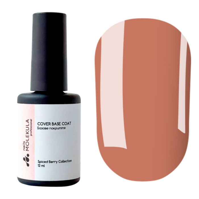 База камуфлирующая Molekula Cover Base Spiced Berry Collection SP07, солнечный финик, 12 мл