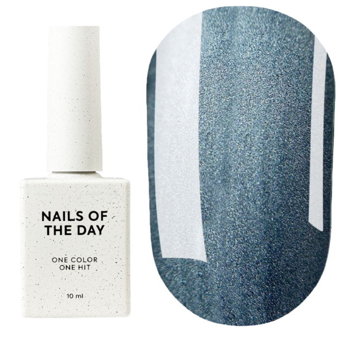 Гель-лак кошачий глаз NAILSOFTHEDAY Korean cat eye №18, синий, 10 мл