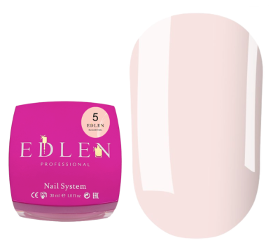 Гель для наращивания Edlen Builder Gel №05, теплый розовый, 30 мл
